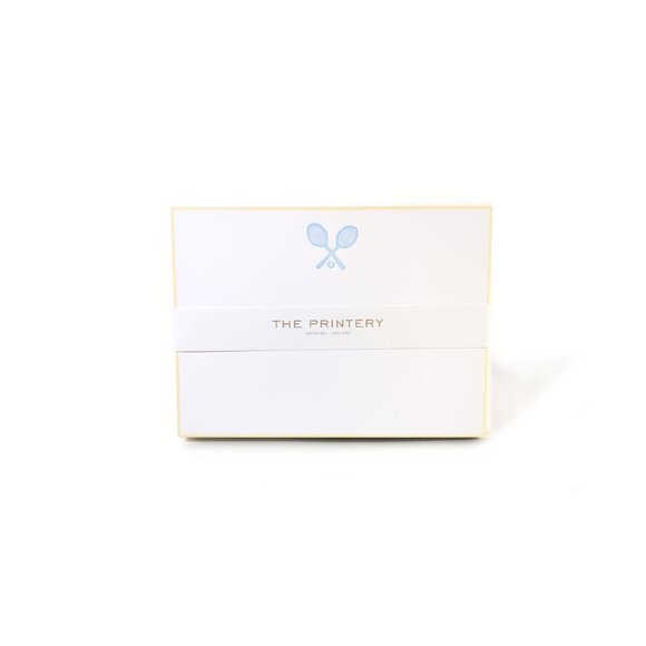 NEW The Printery Tennis Racquets Note Cards - Picture 2 of 6